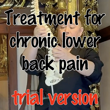 Treatment for chronic lower back pain